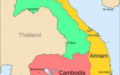 1. ផែនទីឥណ្ឌូចិន Indochina Map
